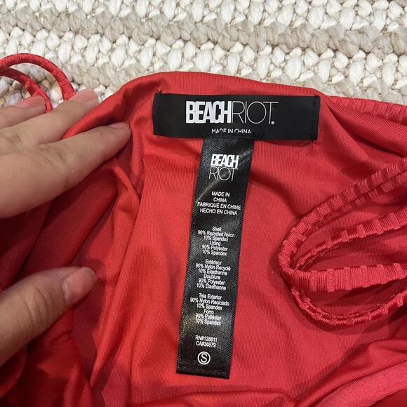 Beach Riot One Piece Lace Holly Jolly - Picture 3 of 7